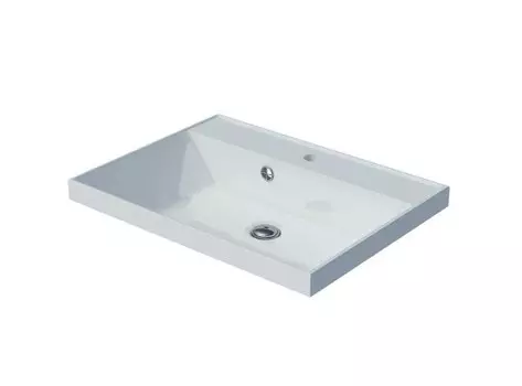 Раковина накладная Grossman Классика 60 см белая