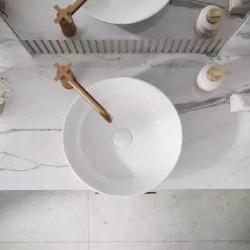 Раковина накладная Grossman Style 42 см GR-3032 белая