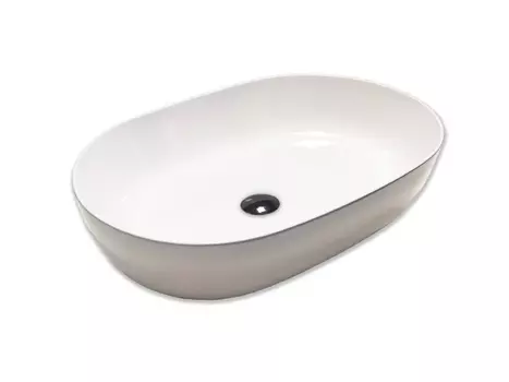 Раковина накладная Hatria Happy Hour 57 см Y8AK01 белая