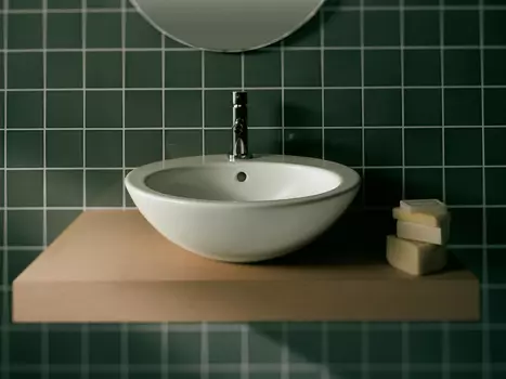 Раковина накладная Hatria HAPPY HOUR Y0M601 белая