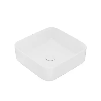 Раковина накладная Iddis Bridge 39 см BRIWS04i27 глянцевый белый