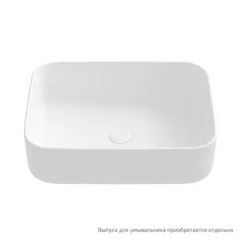 Раковина накладная Iddis Bridge 50 см BRIWM05i27 белый матовый