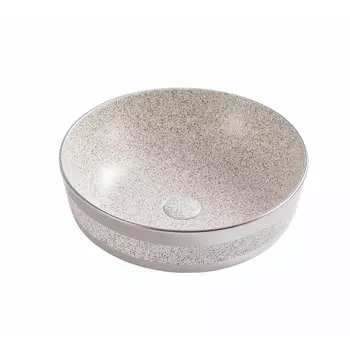 Раковина накладная Melana 42 см MLN-320364SSt бежевая