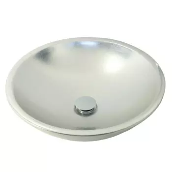 Раковина накладная Migliore Arena 46 см 31395 серебро