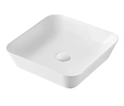 Раковина накладная Milleau MIEL 43 см MU0021A-GW белая глянцевая