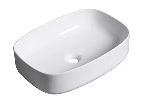 Раковина накладная Milleau MIEL 51 см MU0045A-GW белая глянцевая