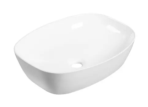 Раковина накладная Milleau MIEL 51 см MU0064-GW белая глянцевая