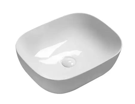 Раковина накладная Milleau MIEL 51 см MU0078-GW белая глянцевая