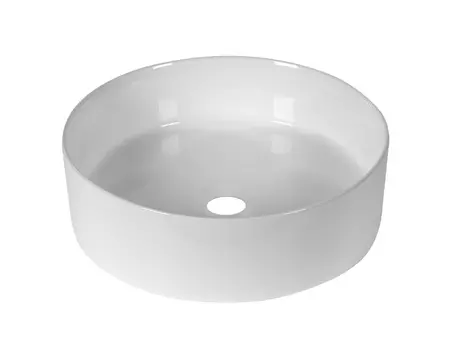 Раковина накладная Milleau NUAGE 36 см MU7044A-GW белая глянцевая