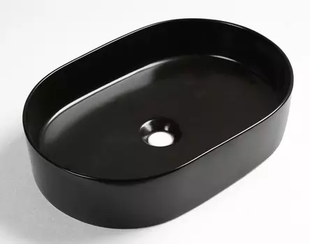 Раковина накладная Milleau NUAGE 50 см MU0055B-MB черная матовая