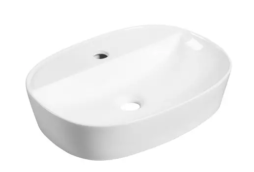 Раковина накладная Milleau NUAGE 50 см MU0076-GW белая глянцевая