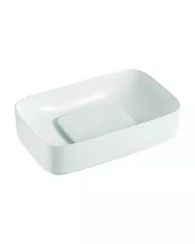 Раковина накладная Orange B07-600W 60 см белая глянцевая