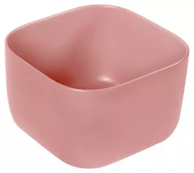 Раковина накладная SantiLine 37 см SL-1111MP персиковая матовая