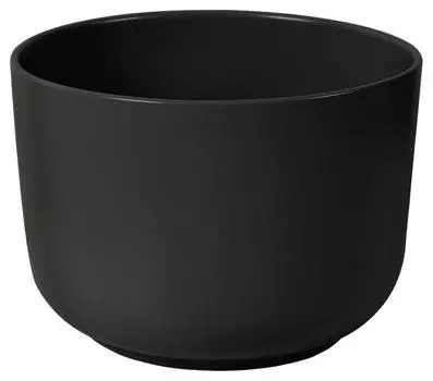 Раковина накладная SantiLine 38 см SL-1110MB черная матовая