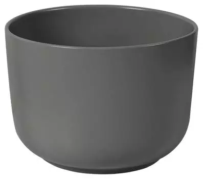 Раковина накладная SantiLine 38 см SL-1110MG серая матовая