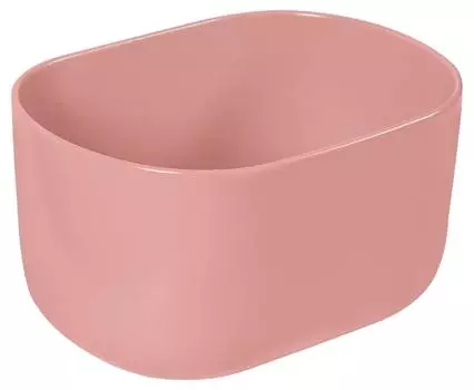 Раковина накладная SantiLine 46 см SL-1113MP персиковая матовая