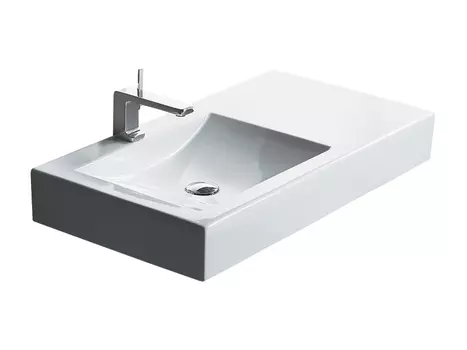 Раковина накладная Simas Frozen FZ 11 bia 1 hole 90 см