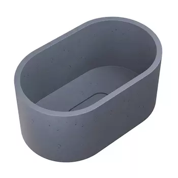 Раковина накладная Uperwood Venice 56 см 291020216 бетон графит