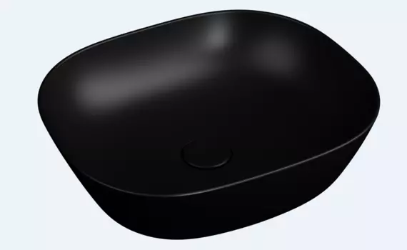 Раковина накладная Vitra Plural 45 см 7810B483-0016 черная