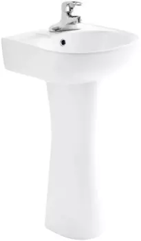 Раковина напольная Arrow 42 см AP306E пьедестал приобретается отдельно, белая