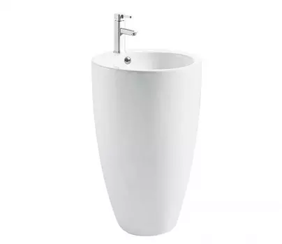 Раковина напольная CeramaLux 51 см B133 белая