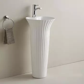 Раковина напольная Comforty 40 см 194 белая