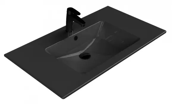 Раковина Opadiris Cerastyle Ibiza 91х51 050409-u97-01 антрацит