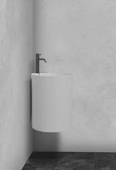 Раковина подвесная Abber Stein 42 см AS2625 белая