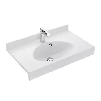 Раковина подвесная Aquaton Отель 1A70063NOT010 79 см, белая