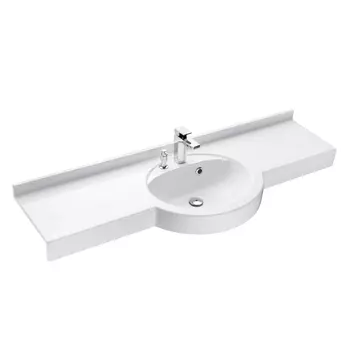 Раковина подвесная Aquaton Отель 1A70133NOT010 150 см, белая