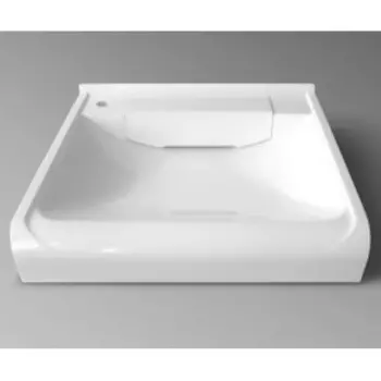 Раковина подвесная Belux Эврика ЭВ-600 в комплекте с сифоном и кронштейнами