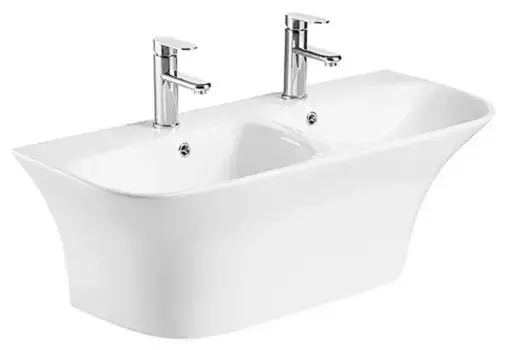 Раковина подвесная CeramaLux 100 см G760 белая