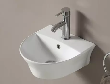 Раковина подвесная CeramaLux 34 см 78370 белая