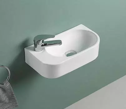 Раковина подвесная CeramaLux 40 см 78204R белая