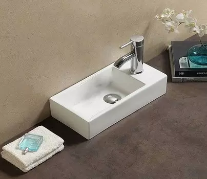 Раковина подвесная CeramaLux 41 см 9048DL белая