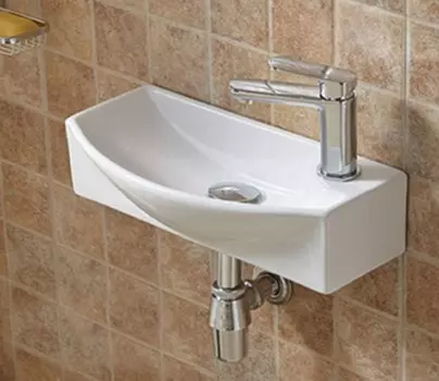 Раковина подвесная CeramaLux 46 см 7946L белая