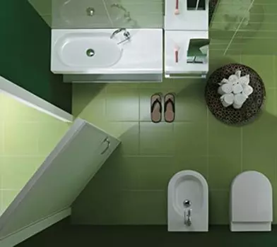 Раковина подвесная Hatria AREA Y0UE01 белая