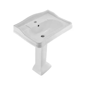 Раковина подвесная Jaquar Queens Prime QPS-WHT-7803PM возможна установка на пъедестал 61 см белый