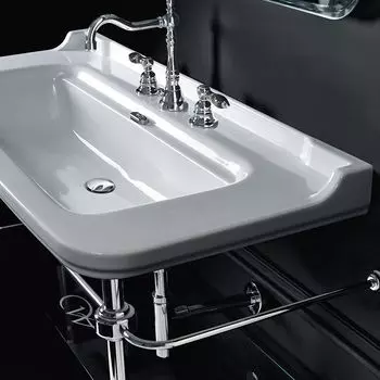 Раковина подвесная Kerasan 4142K1bi/cr*3