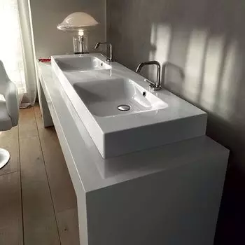 Раковина подвесная Kerasan Cento 353601*1 белая