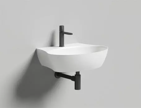 Раковина подвесная Salini Alda Wall 01 S-Sense 58 см 140311G из литьевого мрамора, белая глянцевая