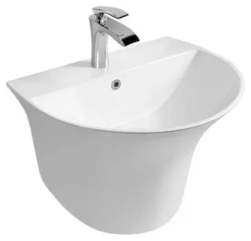 Раковина подвесная SantiLine 57 см SL-4020 белая