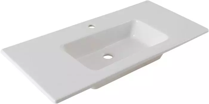 Раковина встраиваемая Allen Brau Fantasy 102 см 4.11027.20 белая глянцевая, без перелива