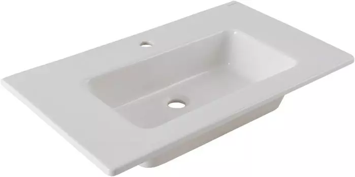 Раковина встраиваемая Allen Brau Fantasy 82 см 4.11025.20 белая глянцевая, без перелива