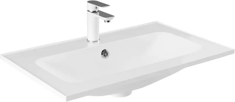 Мебельная раковина Aquanet Арт 75 см 318925 белая