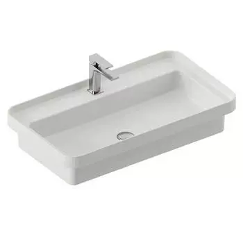 Раковина встраиваемая Artceram Fuori Scala 80 см TFL035 01 00 белая глянцевая