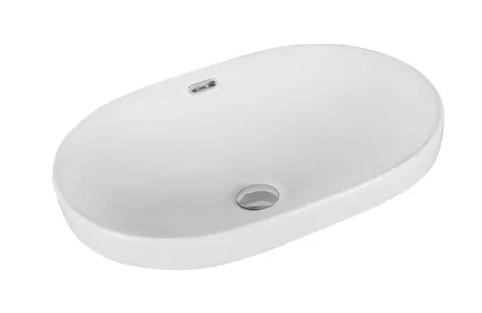 Раковина встраиваемая Milleau NUAGE 60 см MU018-GW белая глянцевая