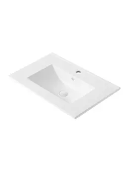 Раковина встраиваемая Orange 72 см B03-700W белая глянцевая