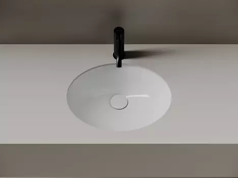 Раковина встраиваемая снизу Ceramica Nova Era 47 см CN15005 белая