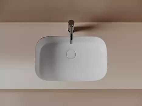 Раковина встраиваемая снизу Ceramica Nova Era 57 см CN15006 белая